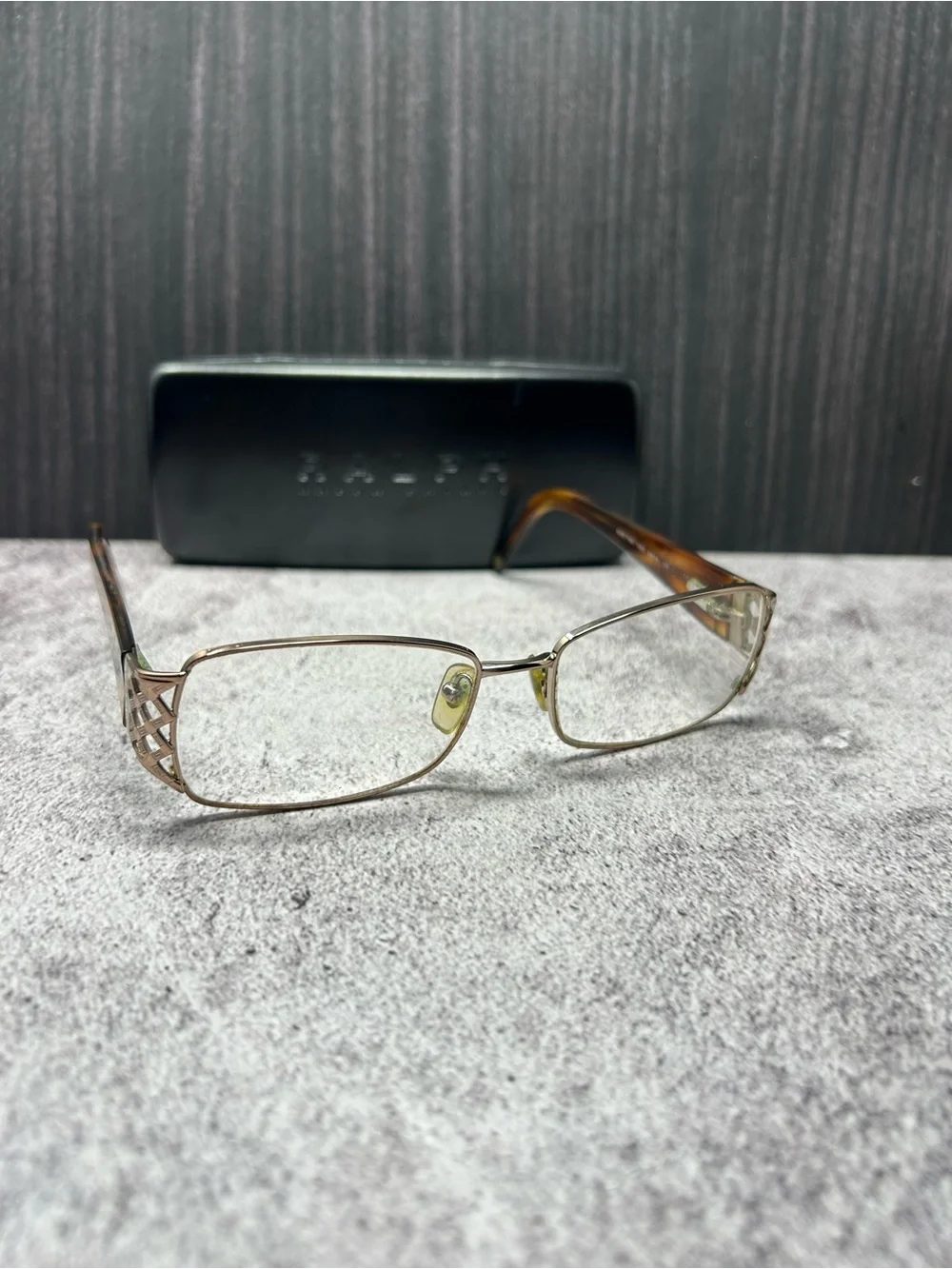 Versace MOD 1160 Eyeglasses 53-16-130 Gold Tortoise Prescription Made in Italy